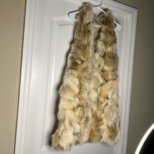 Rabbit fur-3/4 vest- price is negotiable